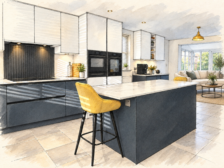 Mid Range Kitchen from £35,000 with full installation service